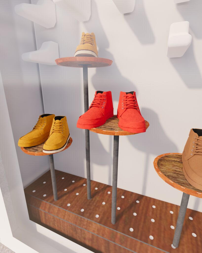 Service Centre Store Design, Trickers