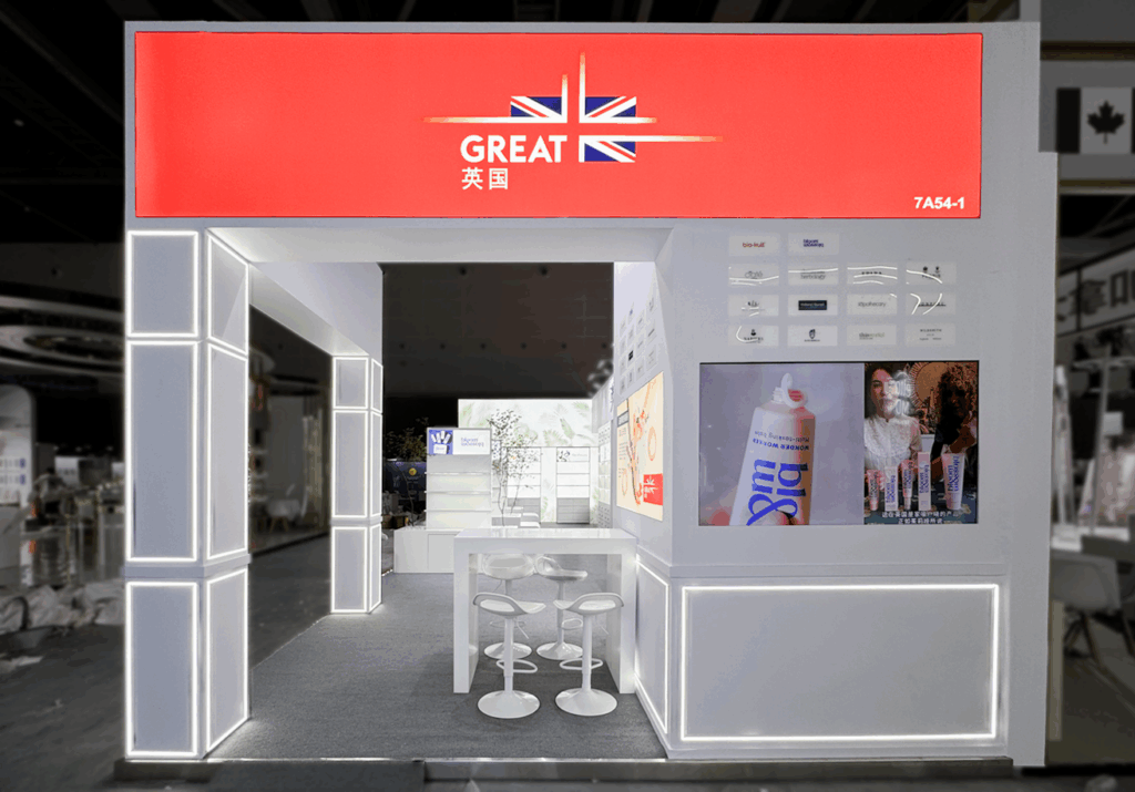 Exhibition Stand Design, UK's Department for Business and Trade
