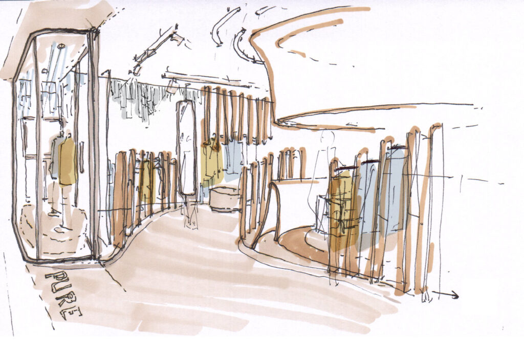 Store Concept Design, PUREONES
