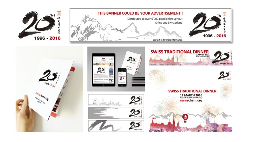 Swiss Chamber of Commerce, Visual Identity Design