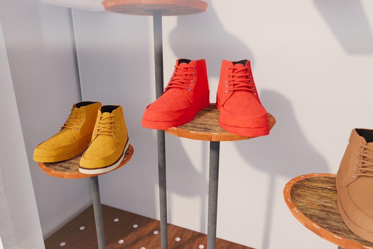 Service Centre Store Design, Trickers