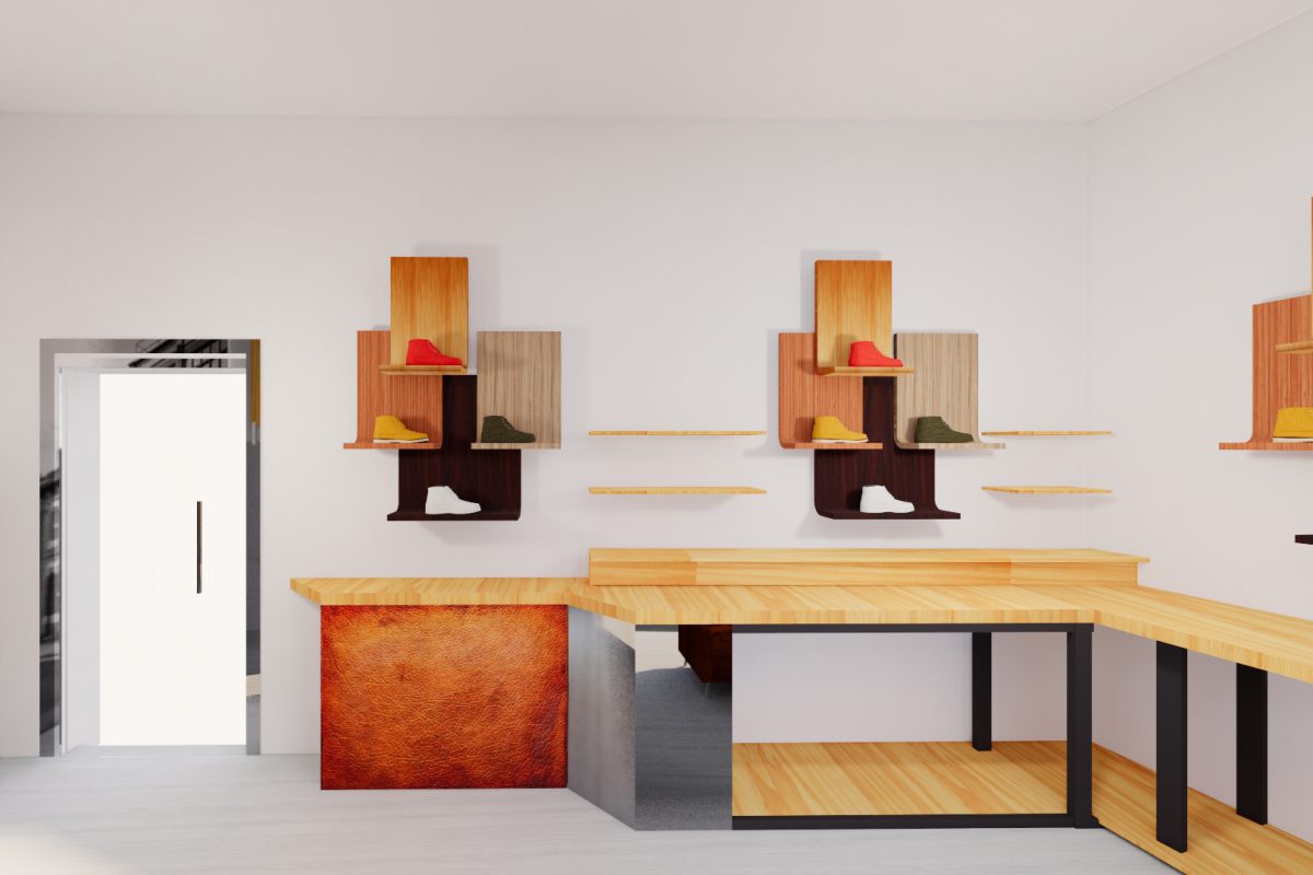 Service Centre Store Design, Trickers