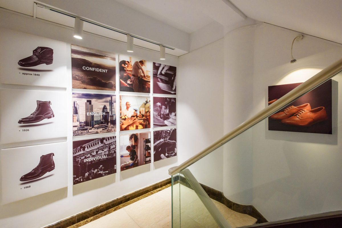 Service Centre Store Design, Trickers