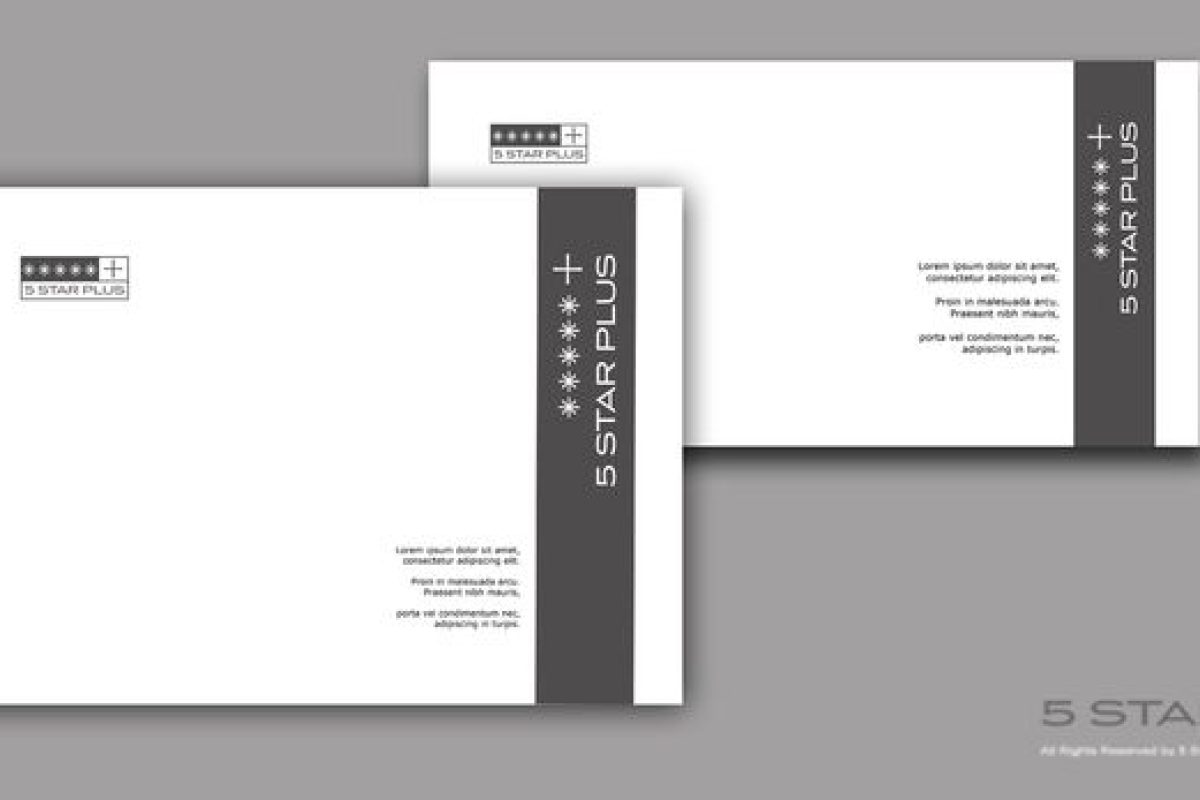 Visual Identity Design, 5 Star Plus Retail Design