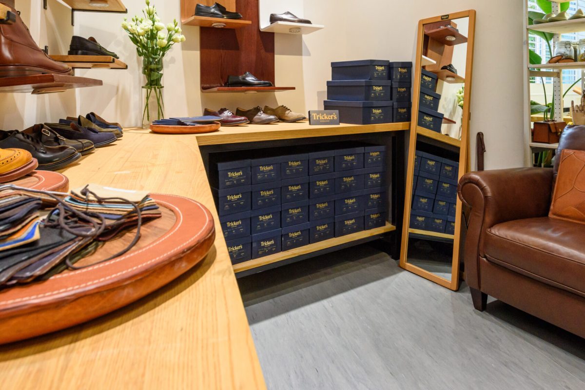 Service Centre Store Design, Trickers
