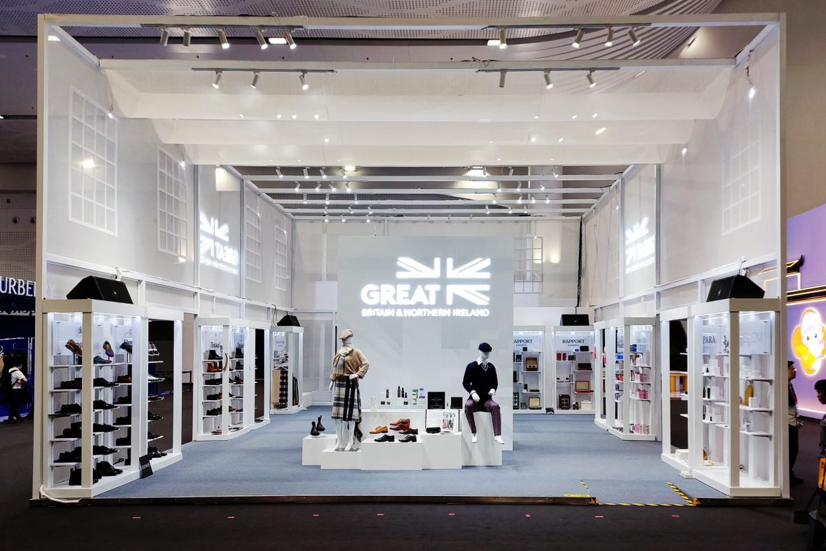 Exhibition Stand Design, UK's Department for Business and Trade