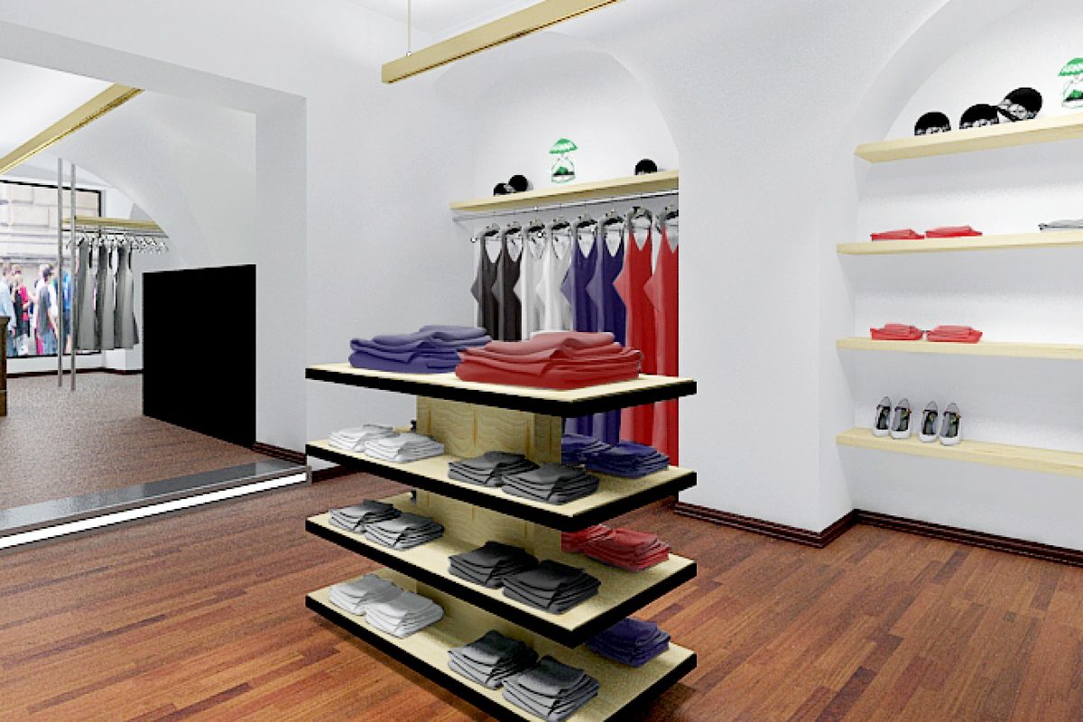Fashion Store Concept & Technical Design, Hanna Trachten