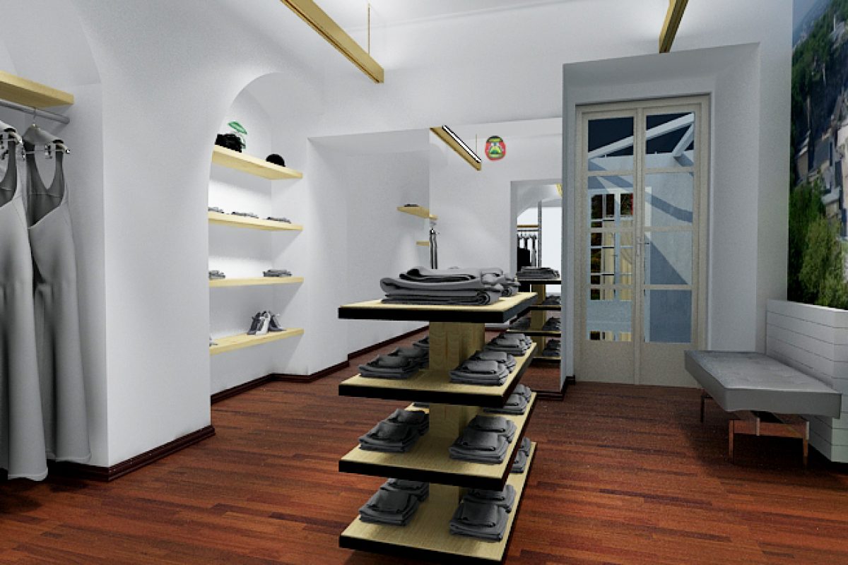 Fashion Store Concept & Technical Design, Hanna Trachten