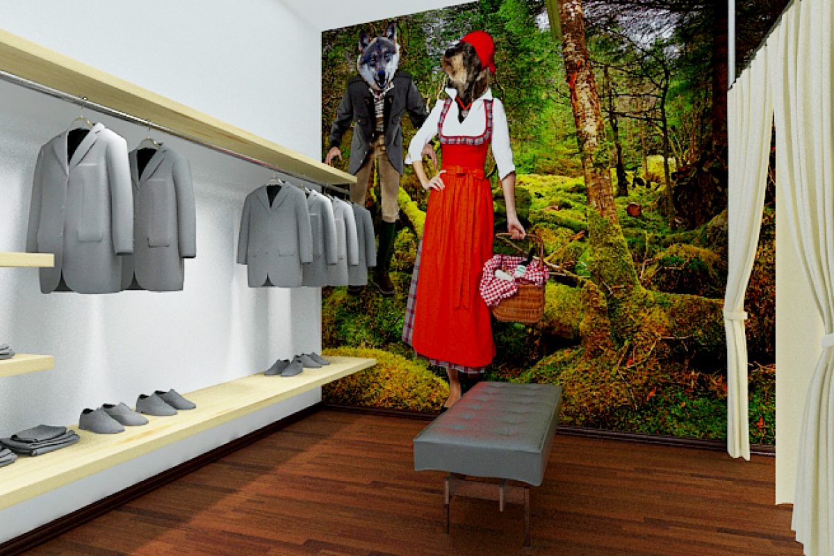 Fashion Store Concept & Technical Design, Hanna Trachten