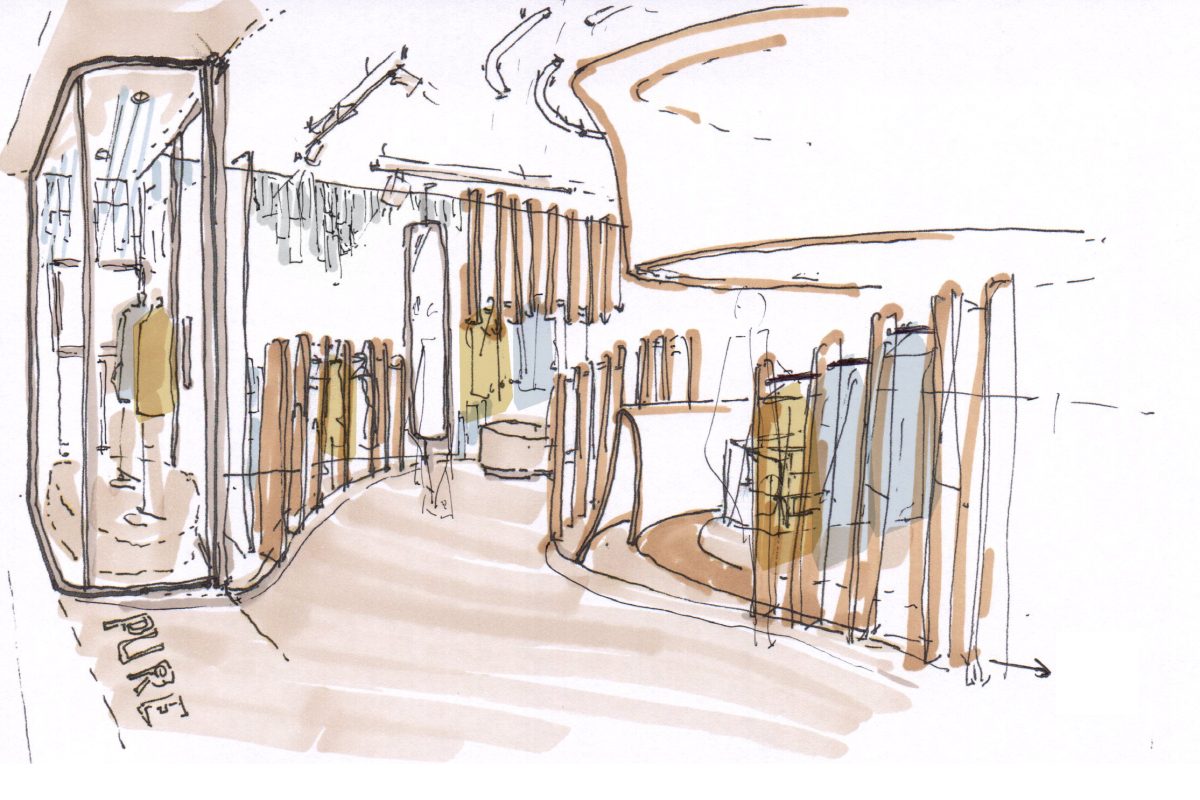 Store Concept Design, PUREONES